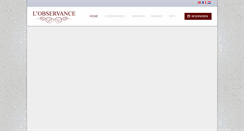 Desktop Screenshot of lobservance.com